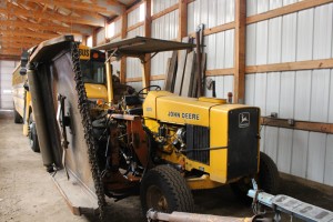 Side mower equipment