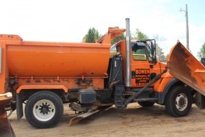 Road plow truck equipment plow