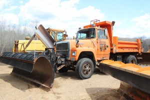 Road plow truck equipment plow